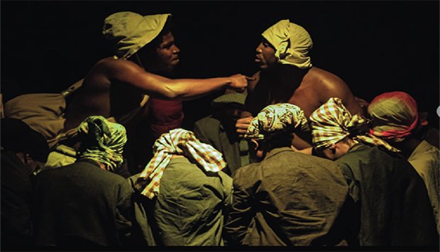 Cangalanga, a doida dos cahoios” exibida no festival “Elinga 35 Anos”